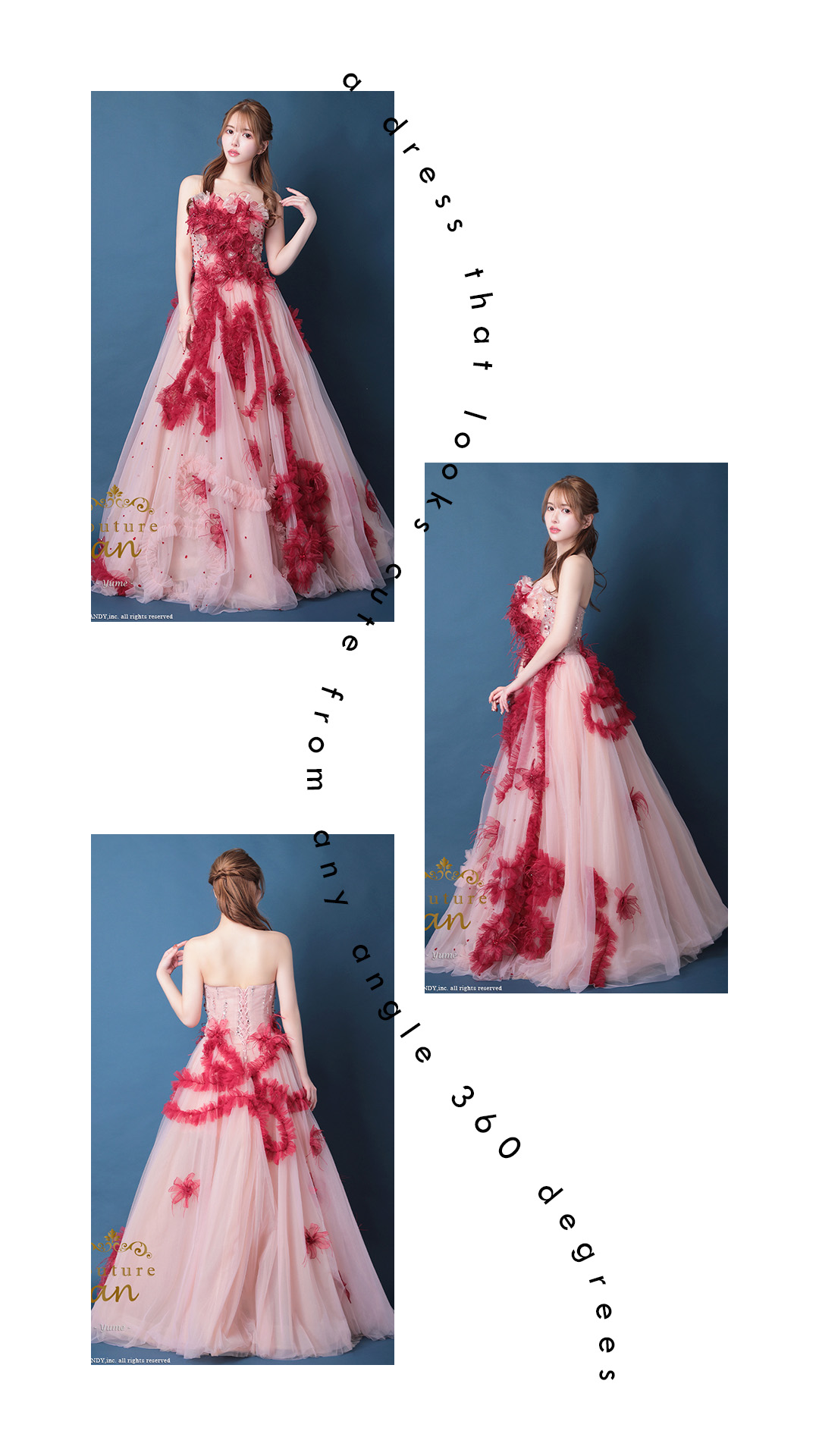 couture an｜ [couture an]AOC-WD-022｜Andyドレス 公式通販